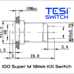 Tesi IDO Super M 10mm Kill Switch