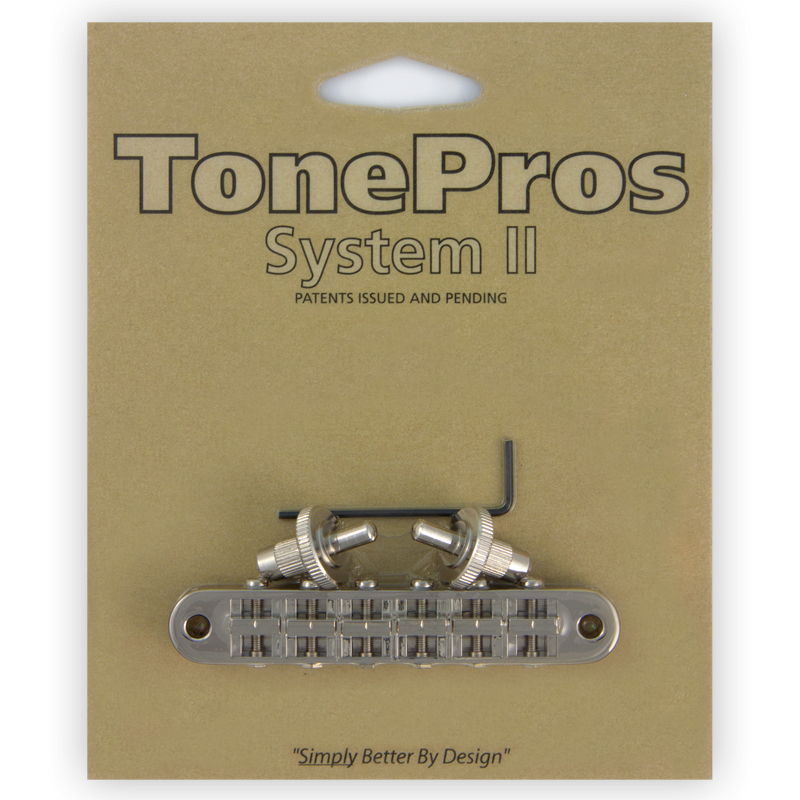 T3BP – TonePros Standard Tuneomatic (small posts, notched saddles
