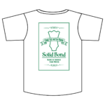 Solid Bond T-Shirt Design-1 Black & White Green Logo