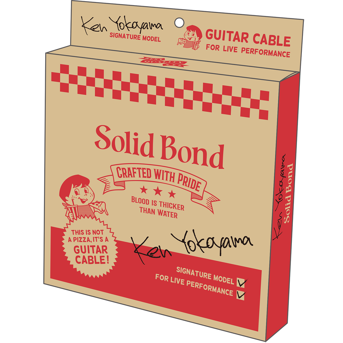 Ken Yokoyama Signature Guitar Cable SL 3m – SOLID BOND